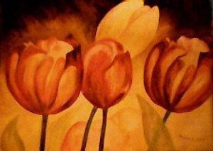 Voir le détail de cette oeuvre: Tulipes